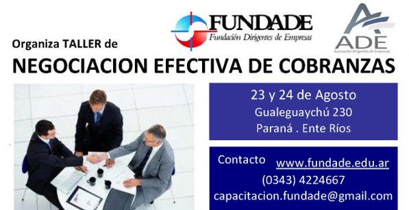 Taller de Negociaci�n Efectiva de Cobranzas